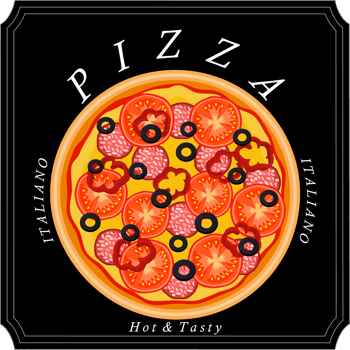 Various sweet tasty pizza png
