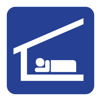 Contour blue sign on Transparent Background png