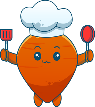 cute carrot cartoon png