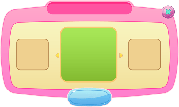buttons and frames for game interface png