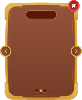 buttons and frames for game interface png