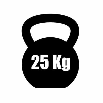 Dumbbell icon illustration. Stock vector. vector
