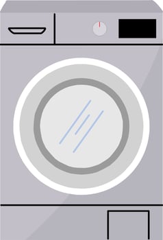 Household cleaning eleements set vector