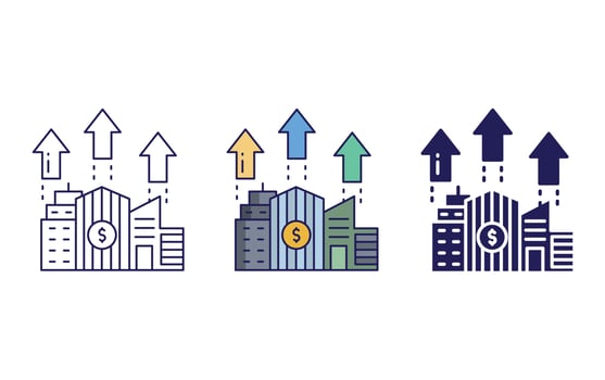 Startup business growth vector