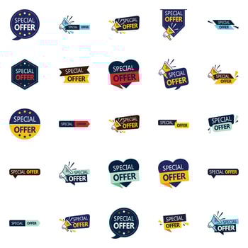 Special Offer 25 High Impact Vector Pack to Maximize Your Marketing Efforts