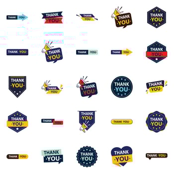 Thank You 25 Fresh Vector Images for a Modern and Heartfelt Way of Saying Thanks