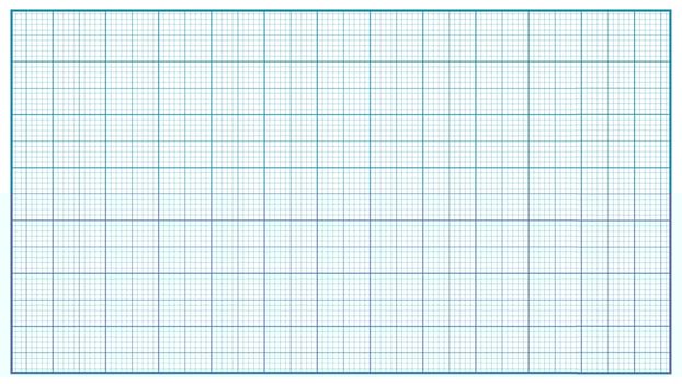 Millimeter Paper Vector. Blue. Graphing Paper For Education, Drawing Projects. Classic Graph Grid Paper Measure Illustration vector