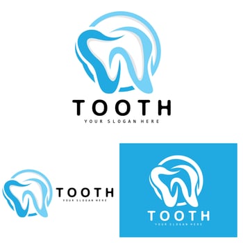 Tooth logo, Dental Health Vector, Care Brand Illustration vector