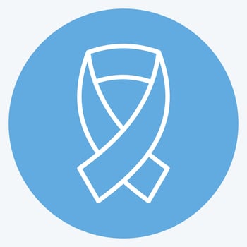 Icon Awareness. related to Volunteering symbol. blue eyes style. Help and support. friendship vector