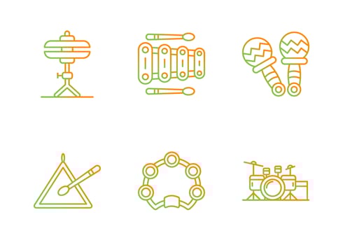 Music Vector Icon Set