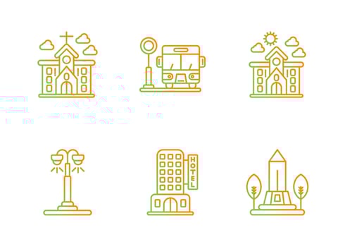 City Vector Icon Set