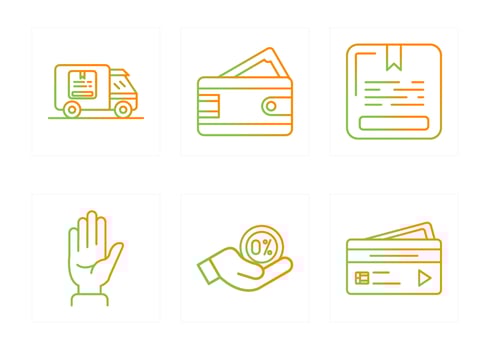 E Commerce Vector Icon Set