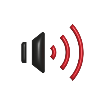 3d speaker icon png