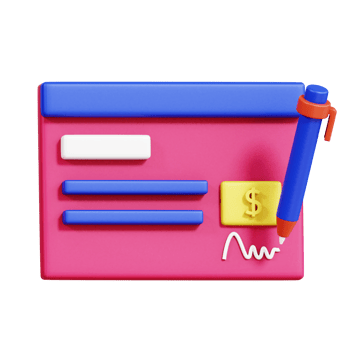 Payment Transaction 3D Icon png
