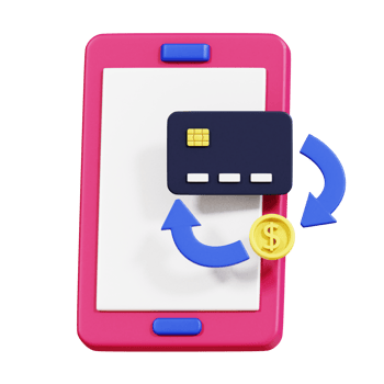 Payment Transaction 3D Icon png
