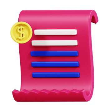 Payment Transaction 3D Icon png
