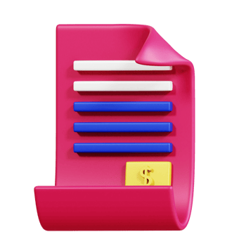 Payment Transaction 3D Icon png