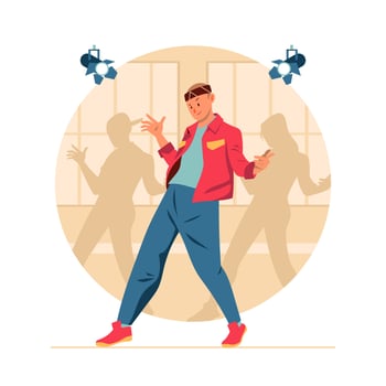 Street Dance Choreographer vector