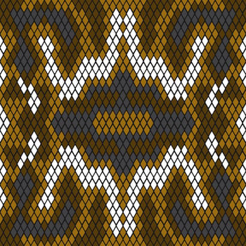 Snake Skin Seamless Pattern vector