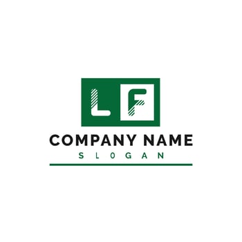 LF Letter Logo Design vector