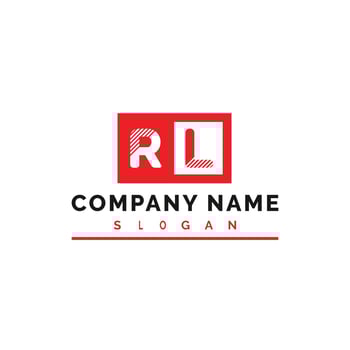 RL Letter Logo Design vector