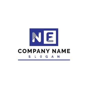 NE Letter Logo Design vector
