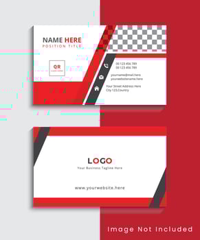 Simple Modern And Creative Business Card Template Design vector
