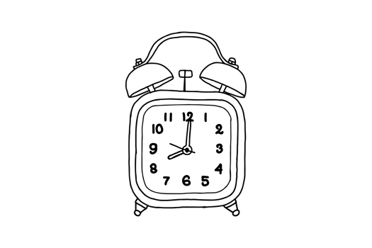 classic alarm clock png