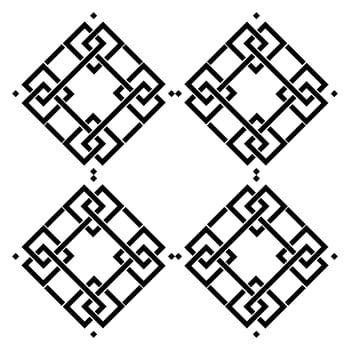 Geometrical Motifs Pattern.  Decoration for Interior, Exterior, Carpet, Textile, Garment, Fashion, Silk, Tile, Plastic, Paper, Wrapping, Wallpaper, Pillow, Sofa, Background, Ect. Vector Illustration