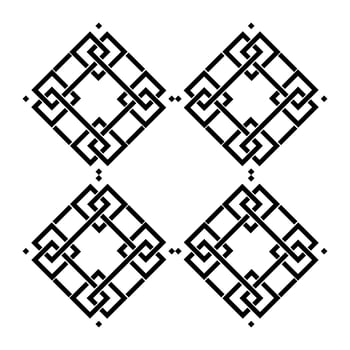 Geometrical Motifs Pattern.  Decoration for Interior, Exterior, Carpet, Textile, Garment, Fashion, Silk, Tile, Plastic, Paper, Wrapping, Wallpaper, Pillow, Sofa, Background, Ect. Vector Illustration