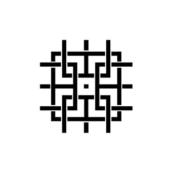 Geometrical Motifs Pattern.  Decoration for Interior, Exterior, Carpet, Textile, Garment, Fashion, Silk, Tile, Plastic, Paper, Wrapping, Wallpaper, Pillow, Sofa, Background, Ect. Vector Illustration