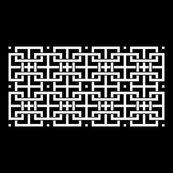 Geometrical Motifs Pattern.  Decoration for Interior, Exterior, Carpet, Textile, Garment, Fashion, Silk, Tile, Plastic, Paper, Wrapping, Wallpaper, Pillow, Sofa, Background, Ect. Vector Illustration
