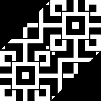 Geometrical Motifs Pattern.  Decoration for Interior, Exterior, Carpet, Textile, Garment, Fashion, Silk, Tile, Plastic, Paper, Wrapping, Wallpaper, Pillow, Sofa, Background, Ect. Vector Illustration