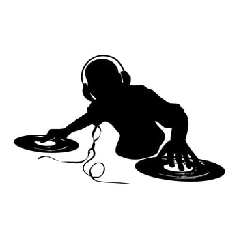 DJ Vector Illustration