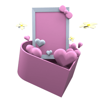 heart shaped box with boxes png