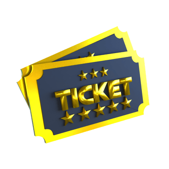 Cinema Ticket 3D Icon png