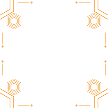 modern geometric hexagonal shape design png