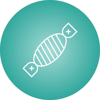 Beautiful Candy Line Vector Icon
