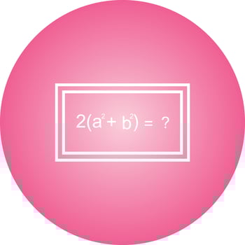 Beautiful Solving Formula Line Vector Icon