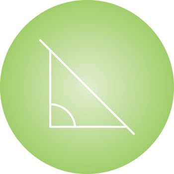 Beautiful Angle Line Vector Icon