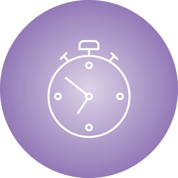Beautiful Timer Line Vector Icon