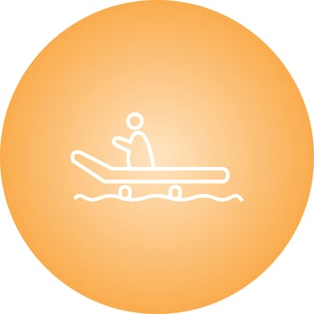 Beautiful Sleding Line Vector Icon