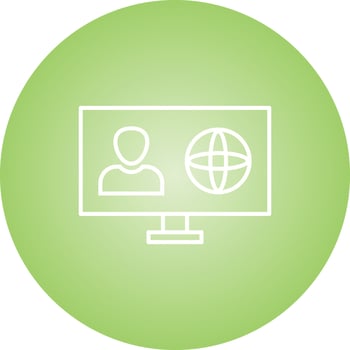 Beautiful News On Television Vector Icon