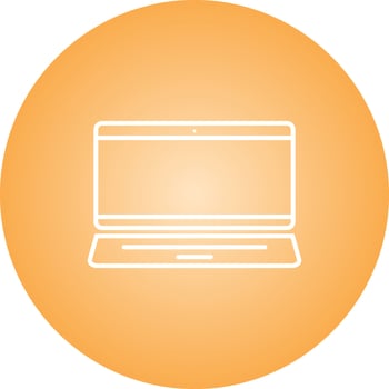 Beautiful Laptop Line Vector Icon