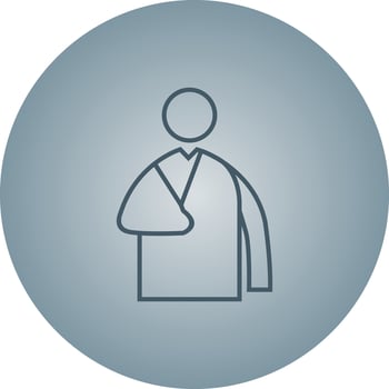Beautiful Patient vector line icon