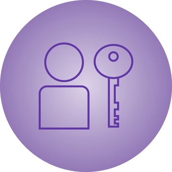 Beautiful Authentication vector line icon