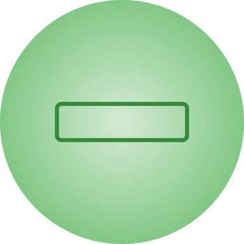Beautiful Subtraction vector line icon