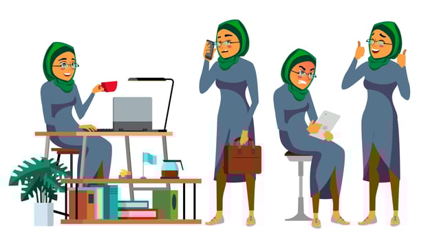 Boss CEO Character Vector. IT Startup Business Company. Body Template For Design. Various Poses, Situations. Cartoon Business Illustration vector