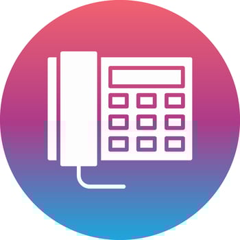 Telephone Vector Icon