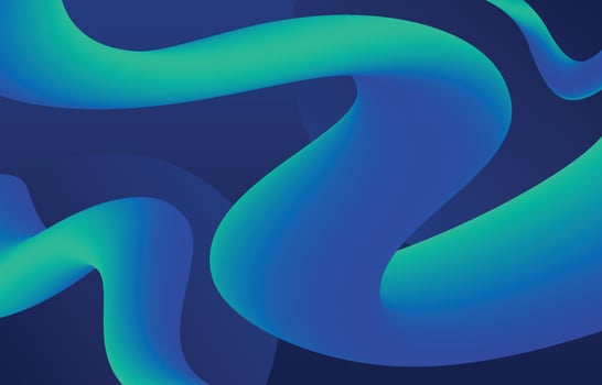 Blue Fluid Flow Background vector